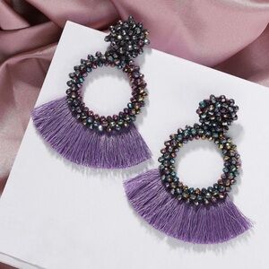 Ansley fringe earrings